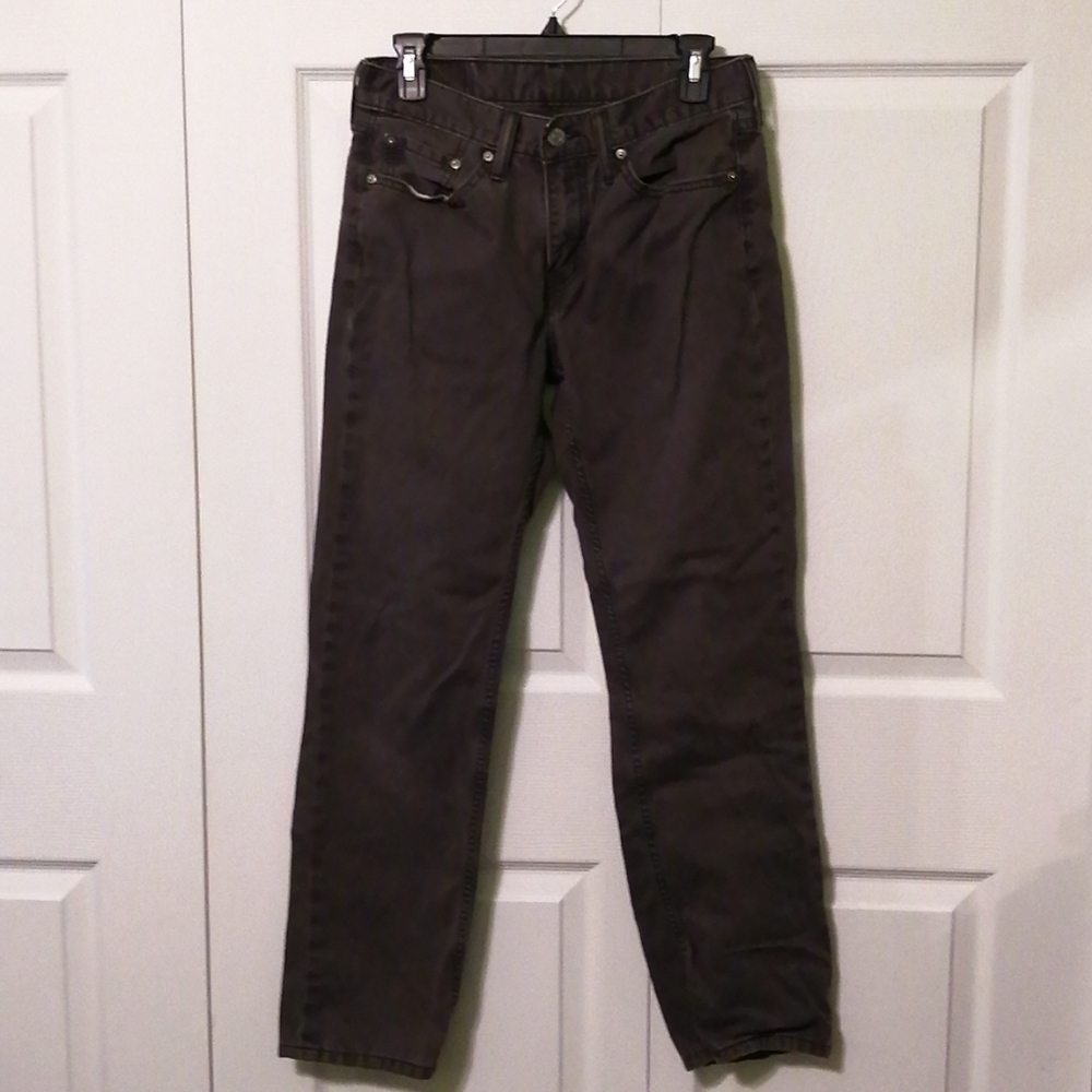 Men's Levi's 514 grey jeans